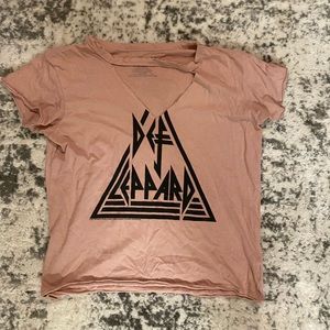 Def leppard shirt